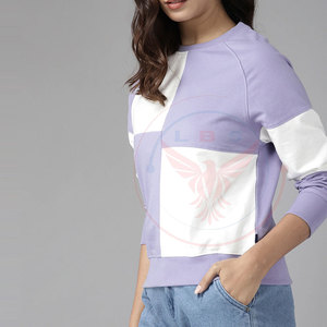 Sudaderas de Felpa Ecológicas 100% Algodón para Mujer, Talla Grande, Invierno, con Logotipo Frontal, Mangas Largas, Hechas en Pakistán - Product Image 2