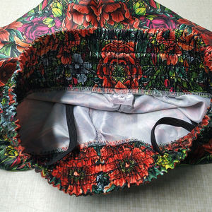 Shorts de Muay Thai et MMA pour hommes à motif floral vibrant avec ceinture élastique large et jambes hautement coupées - Product Image 3