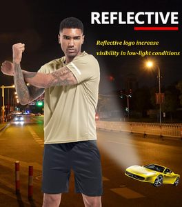 mens athletic compression <b>tshirt</b> gym training workout tee quick dry stretch sportswear supplier - Product Image 2