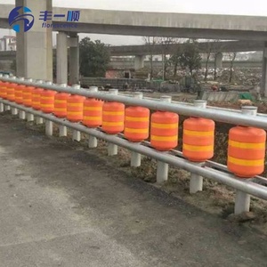 Barreras enrollables de PVC/EVA/PU, barandilla de seguridad en carretera, barrera de choque giratoria con rodillo anticolisión para sistema de seguridad - Product Image 4