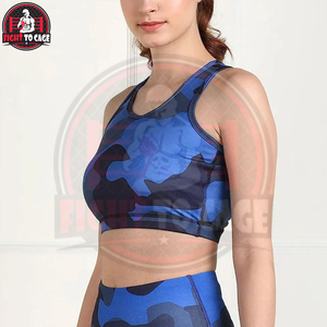 Wholesale Rate 2026 Customized High Support Eco-Friendly Waterproof Simple Front Women's Yoga Gym <b>Bras</b> Size Free Breathable - Product Image 4