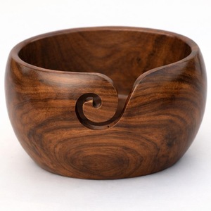 Wooden <b>Yarn</b> Bowls High Quality - Product Image 1