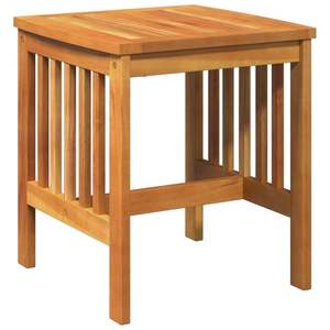 Ensemble de canapés de jardin 3 pièces en bois d'acacia massif marron avec coussins - Product Image 5