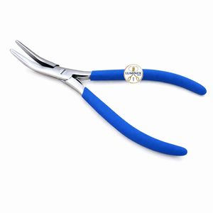 Pince à épiler à embout plat en acier inoxydable pour extensions de cheveux I-Tape - Product Image 5