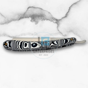 Good Selling New Style Light Weight Custom Size High Quality Stainless Steel Wood Handle Durable <b>Straight</b> Shaving <b>Razors</b> - Product Image 3