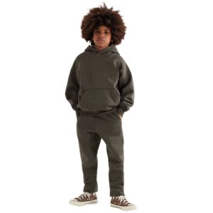 Conjunto Deportivo Personalizado para Niños, Sudadera con Hombros Caídos Estilo Vintage y Pantalones Deportivos, Conjunto de Sudadera para Niños - Product Image 6