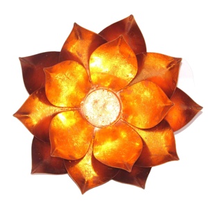 Forme de fleur en métal bougeoir votive fournisseurs de moderne en métal De Fer bougeoirs meilleur vente bougeoir Votives - Product Image 1