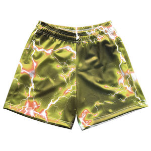 Shorts de sport pour homme en tissu Oxford 100% coton, respirants et à séchage rapide, longueur genou, avec cordon de serrage à la taille, pour la course à pied, le basketball - Product Image 6