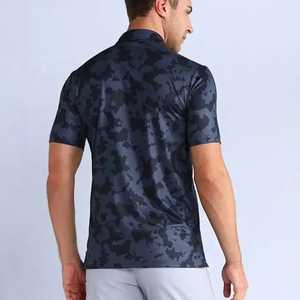 เสื้อโปโลผู้ชาย 100% โพลีเอสเตอร์/สแปนเด็กซ์ สำหรับออกกำลังกายและวิ่ง คอปกเสื้อโปโล แขนสั้น ทรงปกติ เสื้อยืดโปโลผู้ชาย สวมใส่สบายๆ - Product Image 2