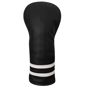 Housse de tête de club de golf en cuir PU souple et léger avec logo personnalisé, fermeture élastique imperméable, en vente - Product Image 2