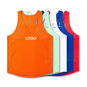Débardeur côtelé slim fit pour homme, extensible, décontracté, pour l'été, débardeur de musculation, vêtements de sport, coupe ample, avec impression de logo - Product Image 5
