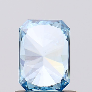 Diamante CVD Cultivado en Laboratorio, Corte Radiante, Color Azul, Claridad VVS-VS, Certificado IGI, para Joyería y Anillos - Product Image 4