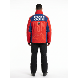 Chaqueta Deportiva de Invierno Impermeable para Hombre, con Logotipo Personalizado, Chaqueta de Esquí de Poliéster Softshell con OEM - Product Image 2