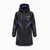 Parka longue imperméable en toile à capuche de qualité supérieure, grande taille, pour l'extérieur, par temps froid, vente en gros, personnalisable