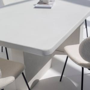 Mesa de Comedor de Microhormigón Vandana Aureo Aston con Diseño Moderno y Minimalista - Product Image 4