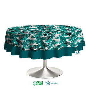 100% Cotton Floral Modern Printed Woven <b>Table</b> <b>Cover</b> <b>Waterproof</b> & Oilproof Dining Kitchen <b>Table</b> Cloth - Product Image 6