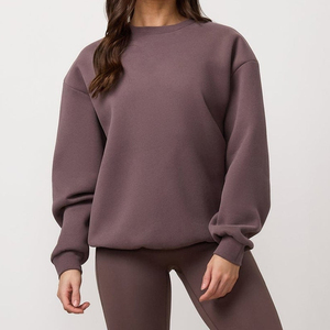Soldes d'automne : Pulls amples en coton brodés pour femmes, sweats à col rond oversize pour filles - Product Image 3