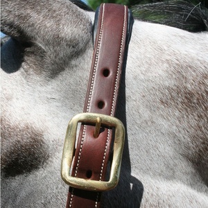 Accesorio de estilo de sillín occidental anatómico de diseñador Halter de caballo de cuero marrón genuino ligero duradero - Product Image 2