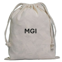 Sac à cordon écologique 100% coton biologique, en lin recyclé, petit sac en toile de mousseline réutilisable, imprimé en sérigraphie, prix abordable