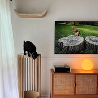 Fabrication en gros de meubles modernes en bois massif pour chats, lit à gratter pour animaux de compagnie, faits à la main au Vietnam