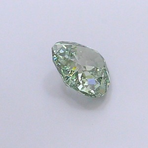 Diamant de laboratoire CVD vert vif fantaisie modifié en forme de cœur de 1,06 carat, clarté VS1, polissage excellent, pierre précieuse non montée - Product Image 4