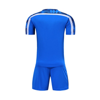 Ensemble de maillot et short de football confortable pour l'entraînement, conception OEM, couleur personnalisée, imprimé sur le devant, respirant, haute qualité