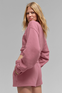 Sudadera de Felpa para Mujer, Cuello Redondo, 100% Algodón, Estilo Casual de Invierno - Product Image 2