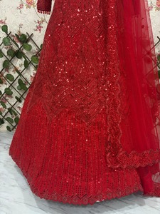 Lehenga Georgette Premium de Boutique India, Lehenga de Diseñador Estilo Bollywood, para Fiestas y Bodas, el Más Vendido, Ropa Festiva Moderna para Mujeres y Niñas - Product Image 2
