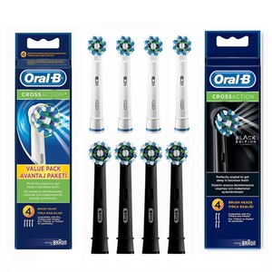 Cabezales de repuesto para cepillo de dientes Cross Action, 4 unidades, compatibles con mangos eléctricos Oral B para una limpieza profunda de la placa. - Product Image 6