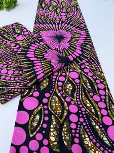 Tela de Algodón con Estampado Africano de Primera Calidad, Diseño Personalizado para Prendas de Moda, Etiopía - Product Image 5