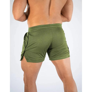 Gym Shorts Fitness Workout High Streetwear <b>for</b> Men Custom Sweat <b>Beach</b> Solid Color Blank <b>Windbreaker</b> Cotton Shorts <b>for</b> Men - Product Image 4