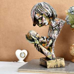 รูปปั้นตกแต่งบ้านทำด้วยมือรูปปั้นแสดงความรักสำหรับตกแต่งบ้าน - Product Image 1