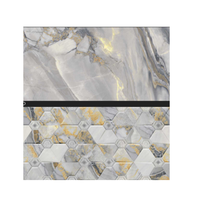 Carreaux muraux en céramique design, carreaux décoratifs émaillés de qualité supérieure pour projets d'aménagement intérieur modernes de salles de bain et cuisines