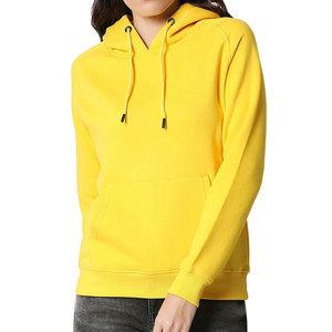 เสื้อฮู้ดดี้สีพื้น ระบายอากาศได้ดี น้ำหนักเบา สำหรับผู้หญิง ออกแบบตามสั่ง ใช้กลางแจ้ง ทรงโอเวอร์ไซส์ - Product Image 1