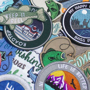 Patchs brodés personnalisés de haute qualité, appliques brodées pour vêtements, logo de marque, patchs personnalisés à thermocoller - Product Image 6