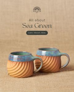 แก้วเซรามิก แก้วกาแฟเซรามิกพรีเมียมสำหรับชา กาแฟ และนม แก้วเซรามิกพิมพ์ลายทันสมัย - Product Image 4