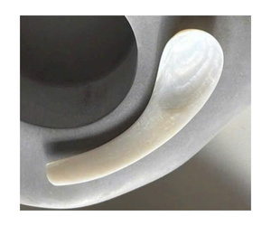 Wholesale Seashell <b>Spoon</b> Handmade Mother of Pearl Caviar <b>Spoon</b> Natural Shell <b>Coffee</b> <b>Spoon</b> OEM ODM Service - Product Image 1