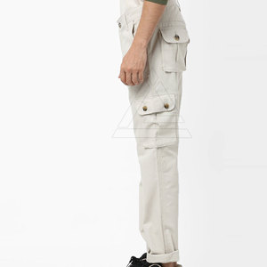 Pantalon cargo pour homme, confort quotidien, coupe décontractée, tissu respirant, conçu pour les tenues décontractées et les activités de plein air - Product Image 3
