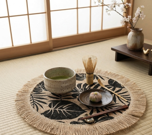 Set de table en jute écologique fait main, vente à l'exportation, décoration de Noël, set de table design, dessous de plat, dessous de plat pour dîner - Product Image 2