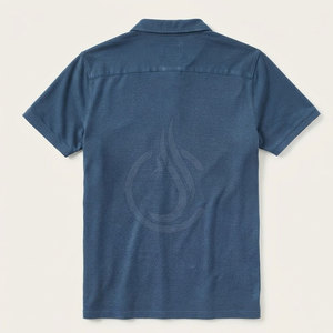 Camiseta Polo Esencial para Hombre, Algodón Premium, Tejido Cómodo y Transpirable, Ropa Casual para Uso Diario - Product Image 2