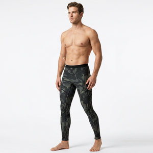 Leggings de Compresión de Camuflaje para Hombre, Cintura Elástica, Protección UV, Spandex 180g - Product Image 6