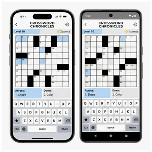 Aplicación de crucigramas Royalcraft – Juego de rompecabezas de palabras, entrenamiento cerebral, desafíos diarios y mejora del vocabulario IOS/Android y MAC - Product Image 1