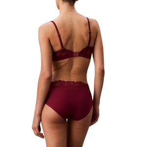 Maillot de bain une pièce pour femme, à manches bouffantes, pour la plage, doux, extensible, col en V, épaules à volants, silhouette minimaliste, pour les vacances - Product Image 3