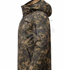 Chaqueta de Caza de Camuflaje para Hombre, de Tela Suave, Manga Larga, Resistente al Viento, para Otoño - Product Image 2