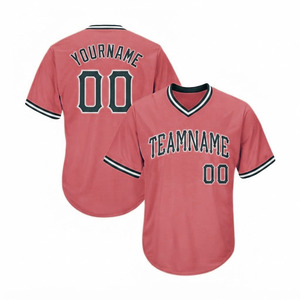 Jersey de Béisbol 100% Poliéster, Antibacterial, Transpirable, Duradero, Personalizado, de la Mejor Calidad, Más Vendido y Demandado por los Clientes - Product Image 3