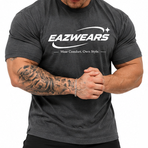 T-shirts de performance pour hommes, anti-transpiration, séchage rapide, antibactériens, pour la course à pied, l'exercice physique, la remise en forme, manches courtes, personnalisables - Product Image 3