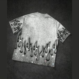 T-shirt Homme Oversize en Coton Éponge 100% Personnalisé, Col Rond, Style Streetwear, Design Uni, Séchage Rapide, Respirant, Idéal Été - Product Image 1