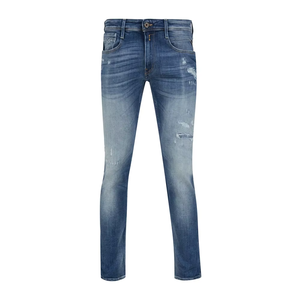 High Street Style Mid <b>Elastic</b> Plain Dyed Wholesale Wholesale Price Low MOQ Best <b>Jeans</b> Pants for Men Stylish and New Designs - Product Image 2