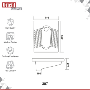 Inodoro de cerámica blanca de estilo clásico único, certificado ISO y CE, el más vendido, de un exportador indio. - Product Image 3