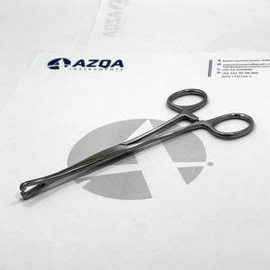 Pinzas Pennington Mini de Acero Inoxidable de Grado Profesional, 6 Pulgadas, con Ranura de 2.5mm, Herramienta de Precisión para Perforaciones Corporales - Product Image 2